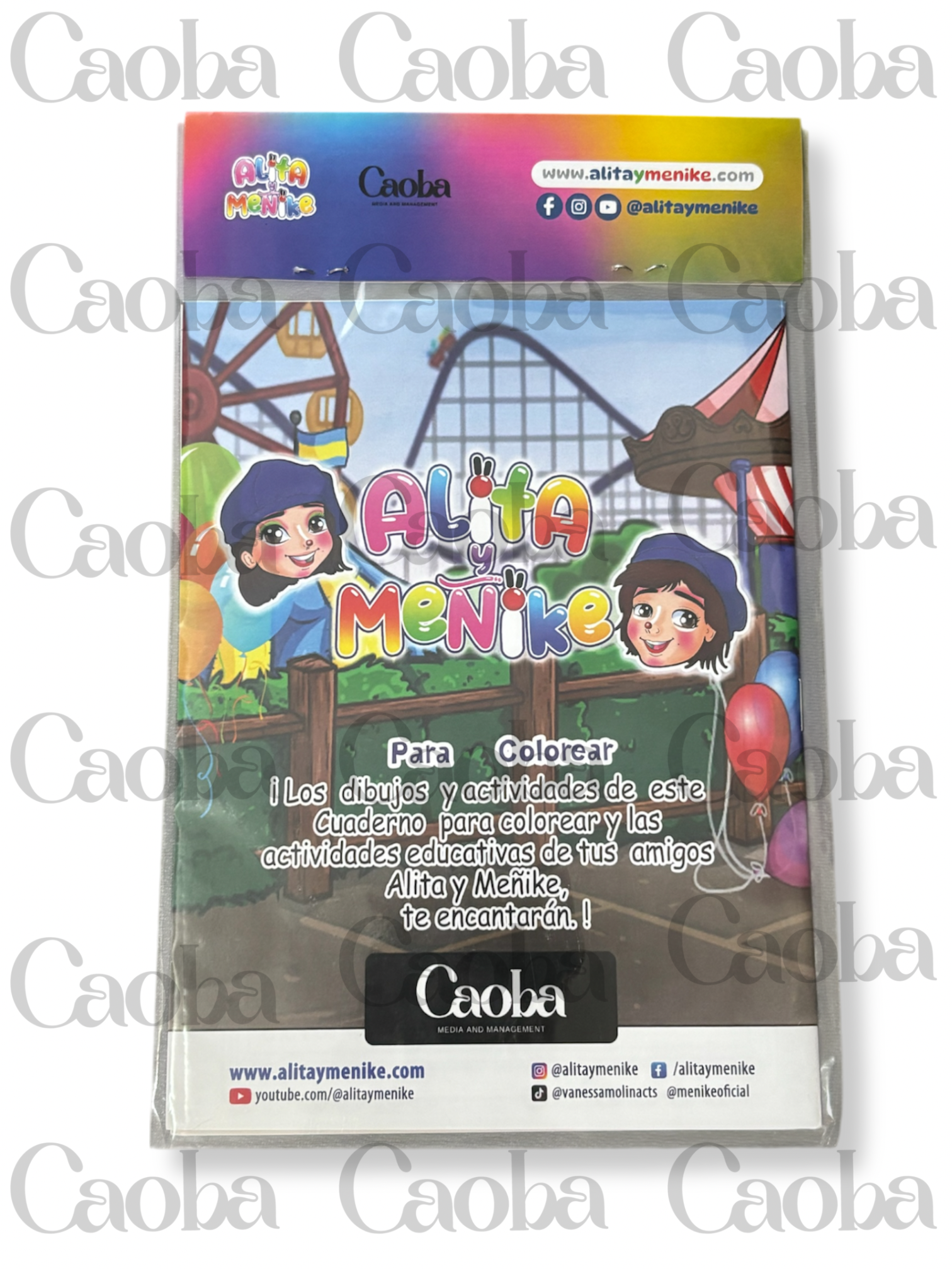 libro 1 Libro de colorear A y M